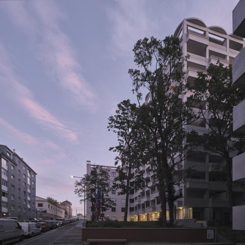 罗莎莉住房建设莱瑟大街丨奥地利-42