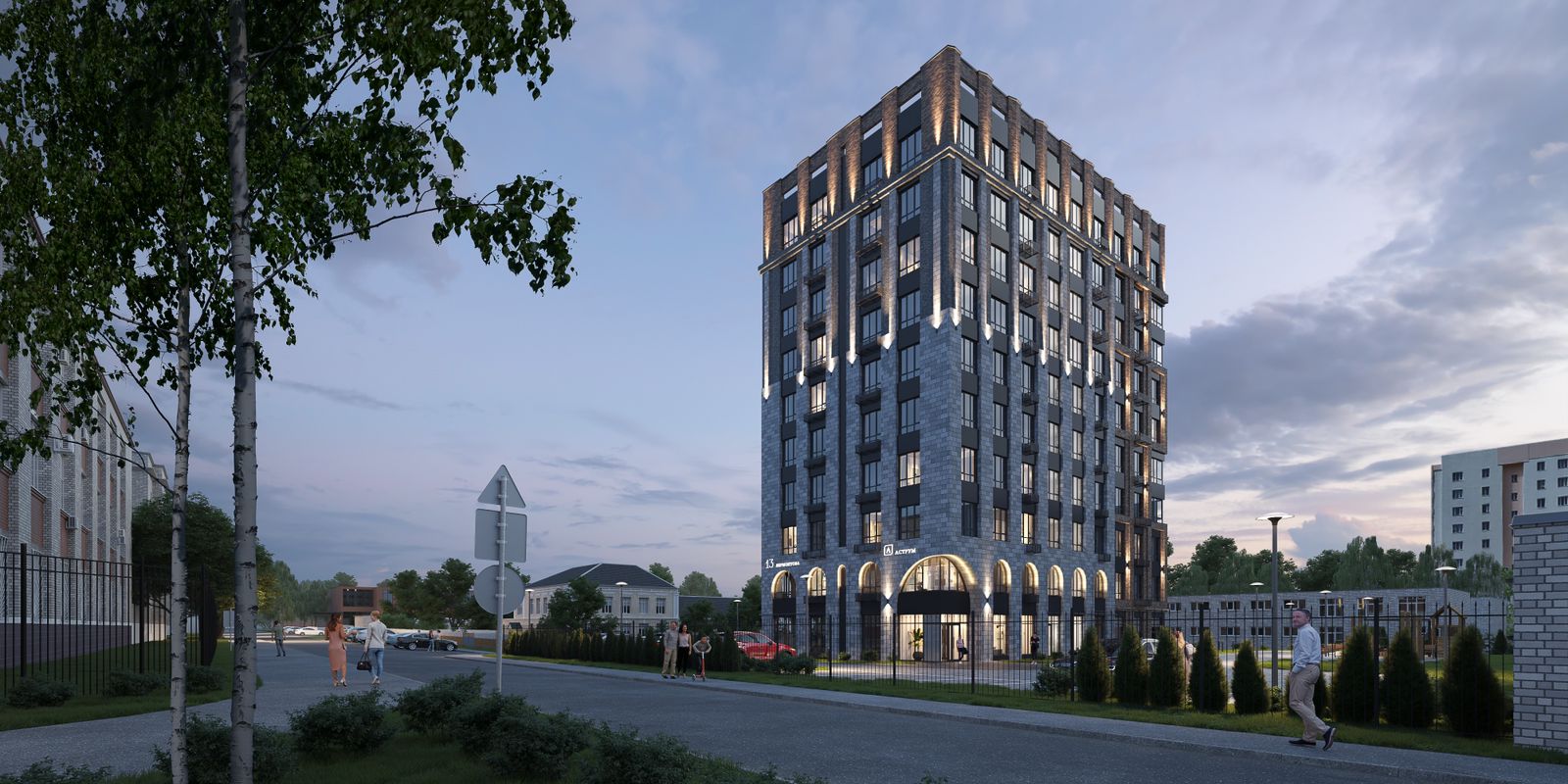 Residential, building, architecture, neoclassical-5