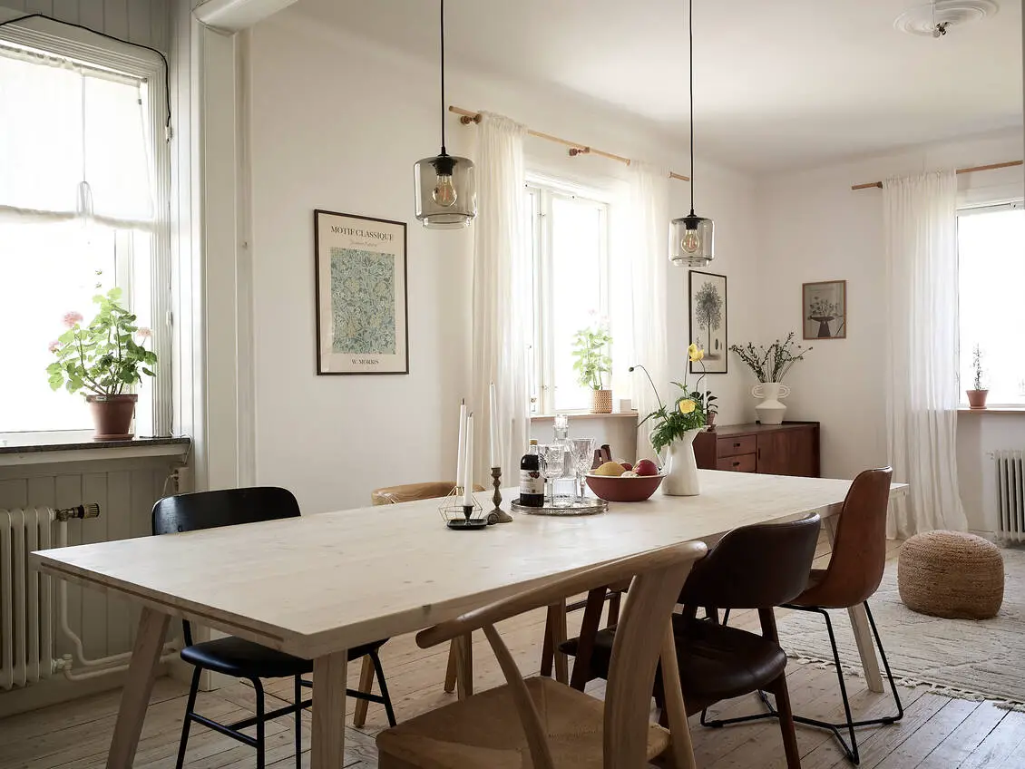 瑞典自然风公寓设计-6