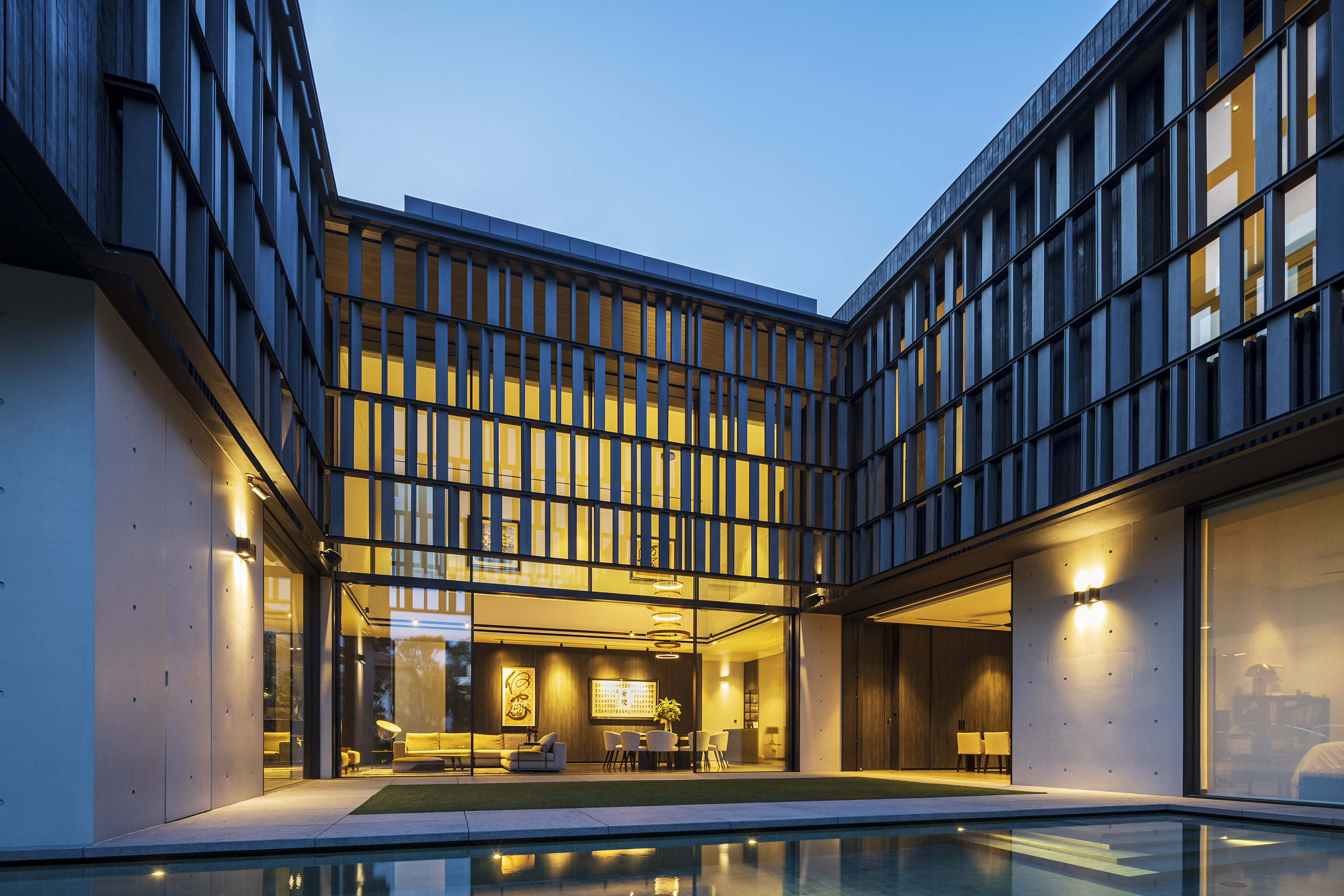 庭院式变体住宅丨K2LD Architects-28