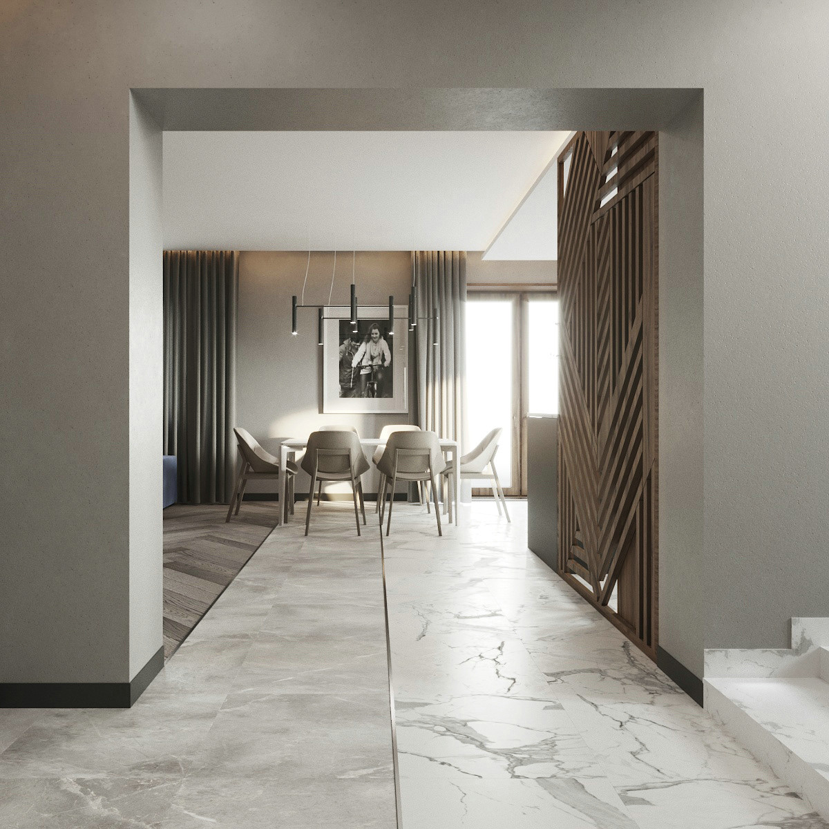 现代北欧风格简约设计-1