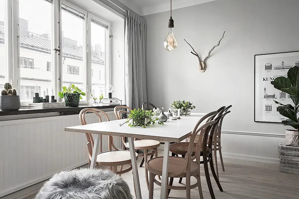 北欧小户型的灰色魅力-12