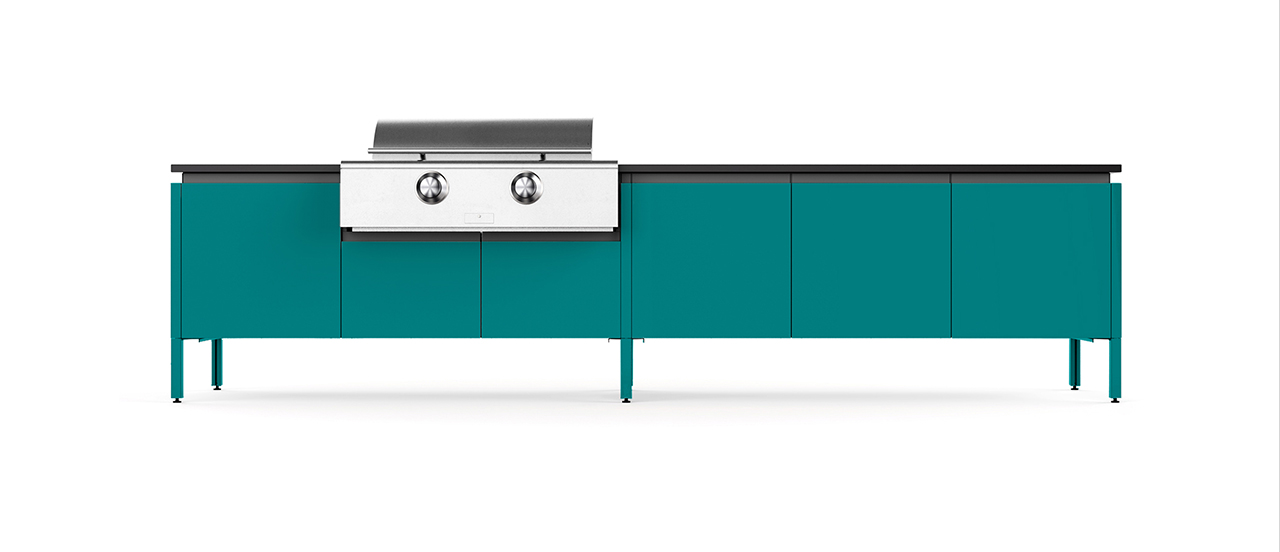 三大品牌联手推出 13 款大胆色彩户外厨房-16