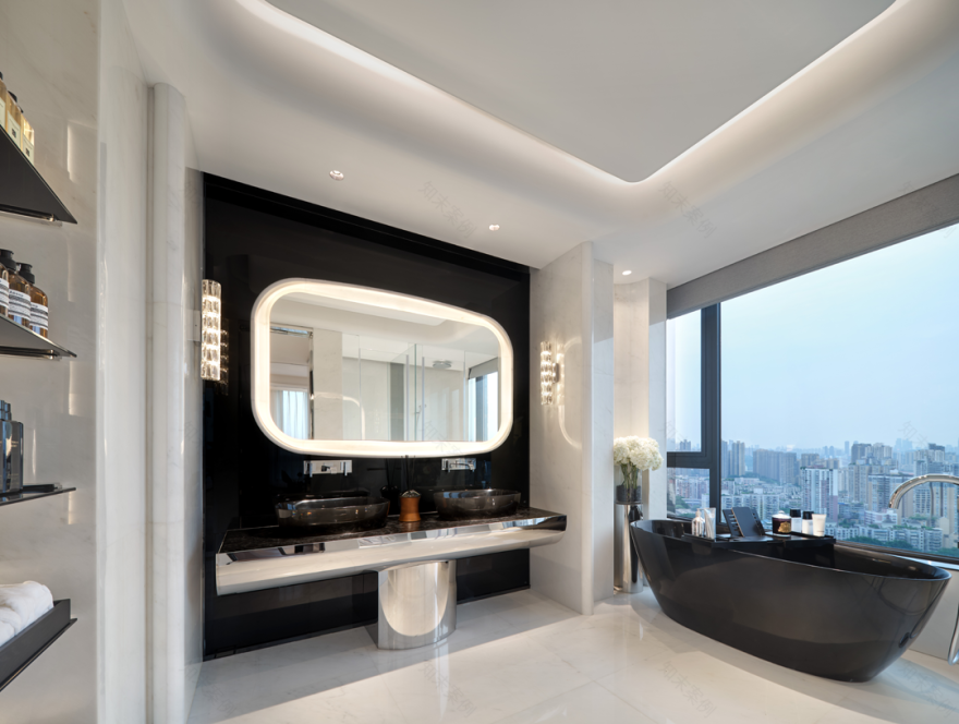 朴悦新作丨重庆塔尖天际豪宅:新希望D10天际·黑珍珠设计方案-122