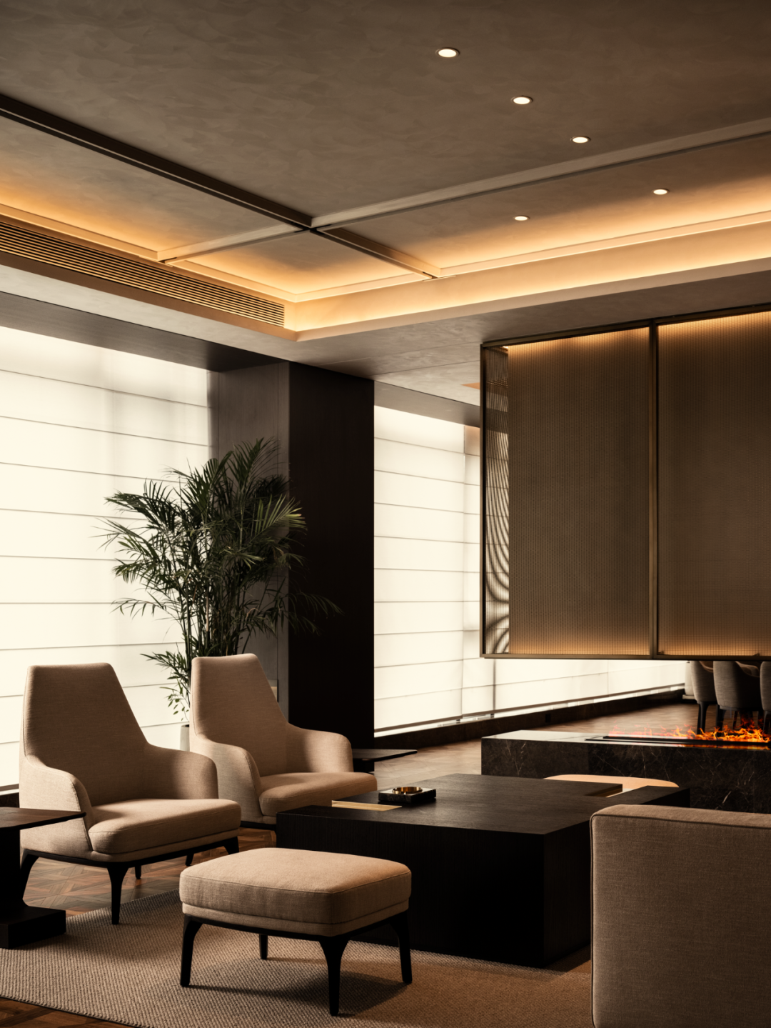 东意西境下的空间叙事（企业CBD办公中心及休闲会所）丨中国宁波丨中赫设计-0