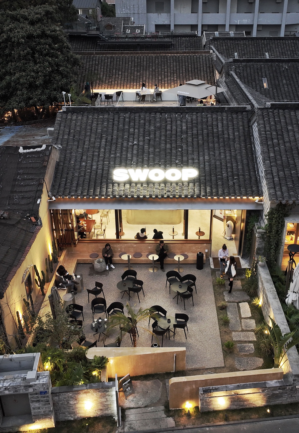 SWOOP Coffee 和泰羲餐厅丨中国南京丨杭州观堂室内设计有限公司-7