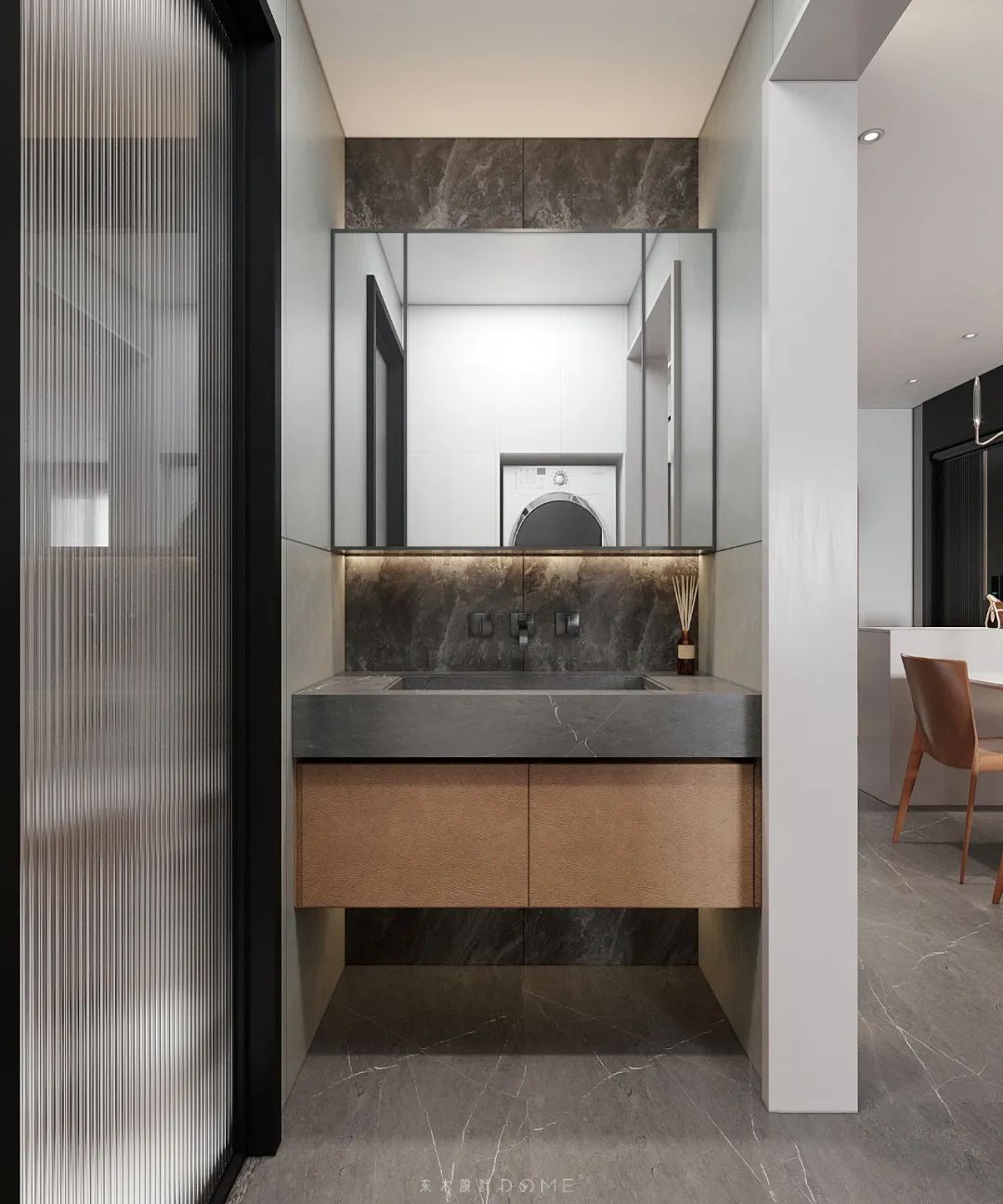 天津悦诚花园现代轻奢住宅丨中国天津丨东木设计-25