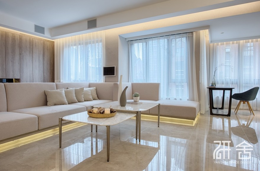 锦绣花城 120㎡清新珥本风设计,打造家庭娱乐休闲空间-23