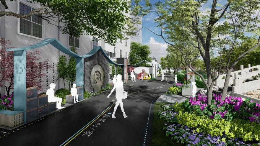 花意街区 · 昆小薇之昆山致和塘南岸更新设计丨上海亦境建筑景观有限公司,上海交通大学设计学院风景园林研究所-76