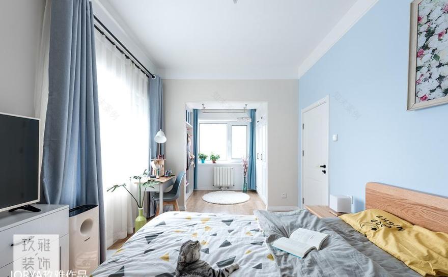 JORYA 玖雅蓝黄向日葵之家-1