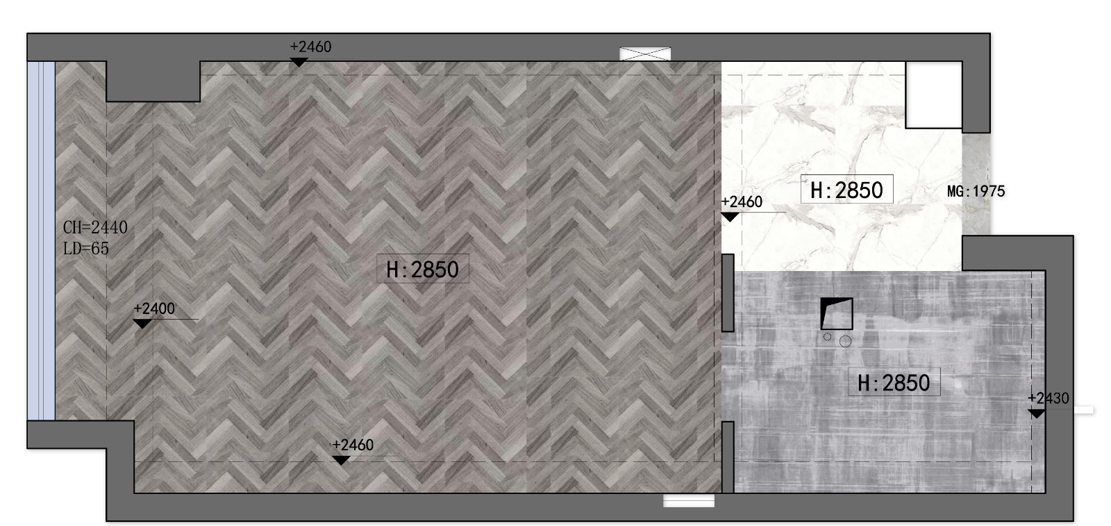 南京王府国际花园 40 平米现代轻奢公寓设计-16