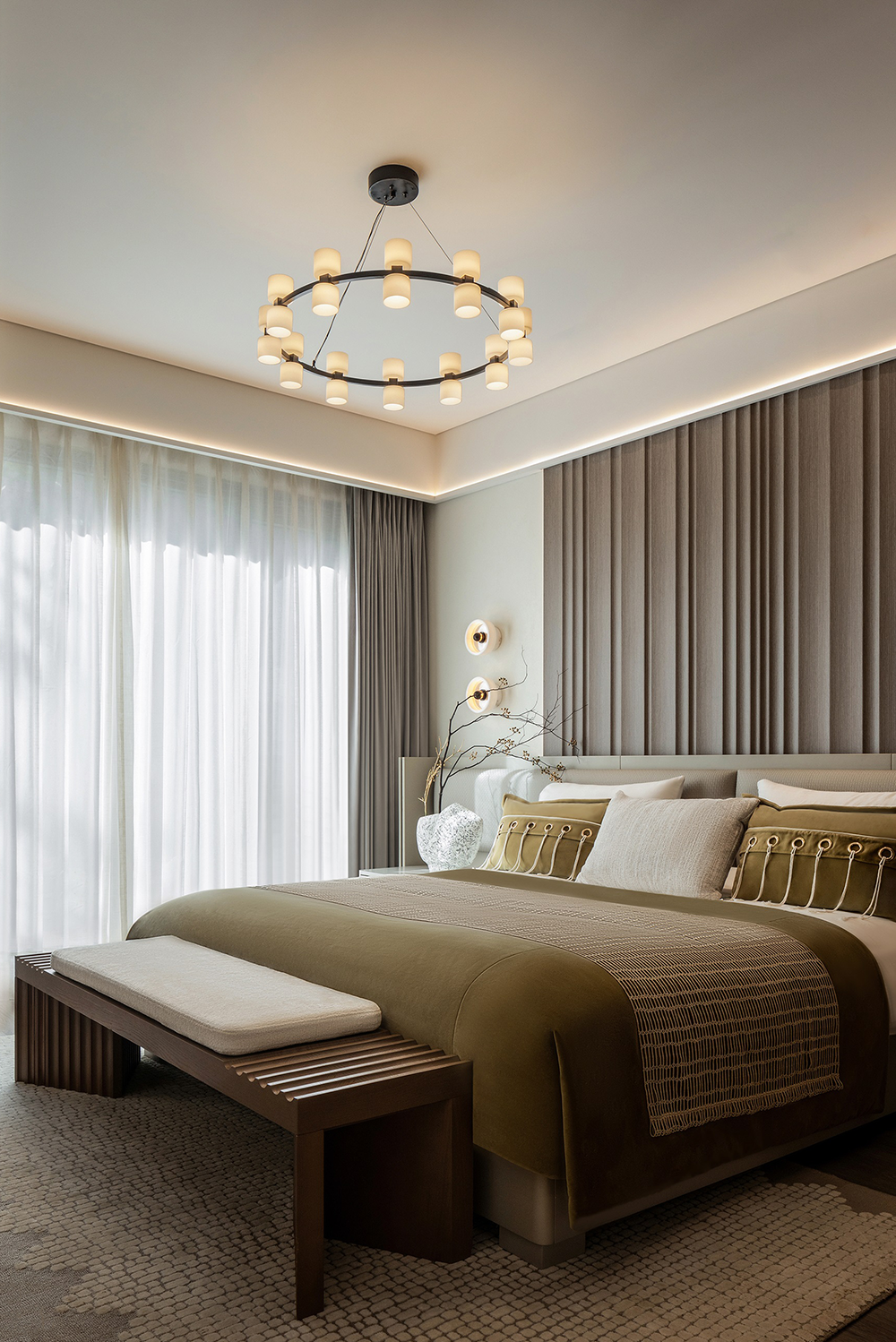 万宁万华·万岭麓湾下叠别墅样板间丨中国万宁丨深圳市盘石室内设计有限公司,万华室内设计中心-36