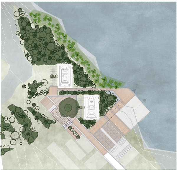 城市活跃边界：瓜皮互联区

注：Guapi可能是特定的地名，这里音译为瓜皮 ，如果有更准确的信息可以替换；Conectado有连接的、互联的意思，结合语境这里意译为互联区  丨哥伦比亚丨Universidad de los Andes（安第斯大学）-10