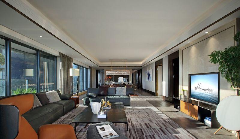 深圳天鹅堡D户型样板房 | 现代简约都市奢华空间-2