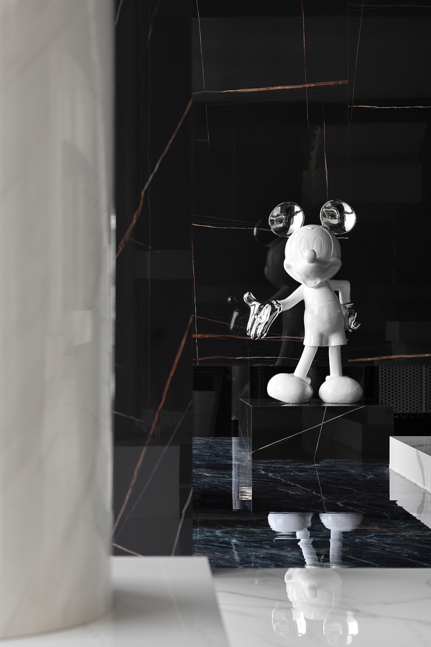 简梵高岩板展厅办公楼丨ACME 木及设计-167