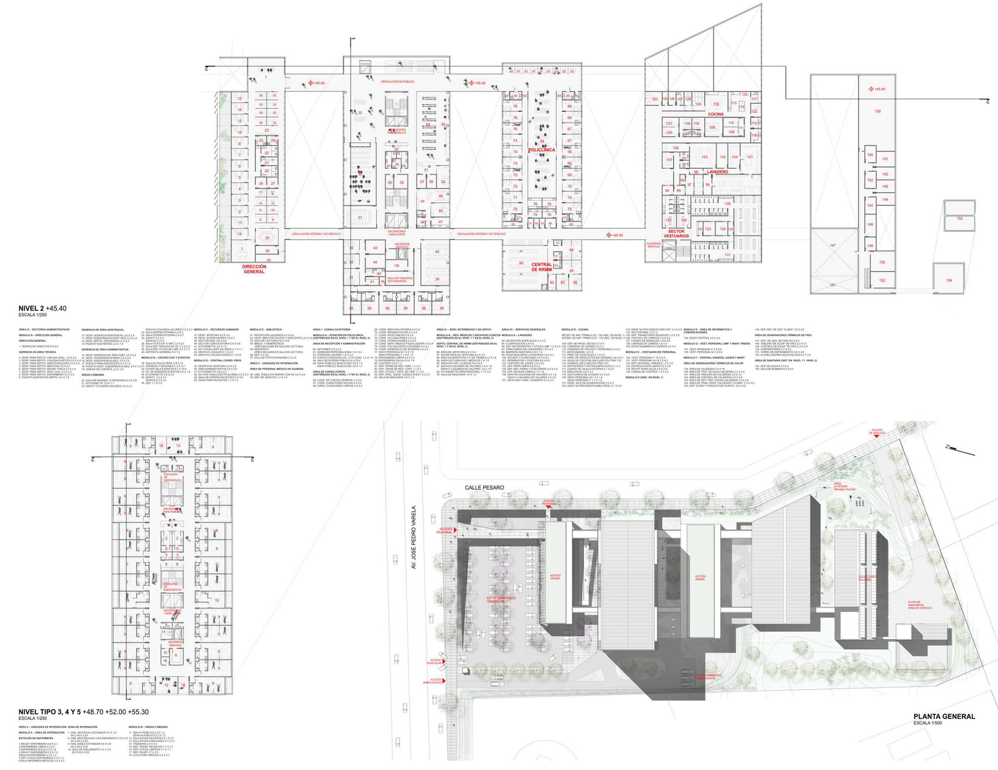 乌拉圭国家银行疗养院及康复中心设计项目丨Guerra De Rossa Arquitectos等团队-25
