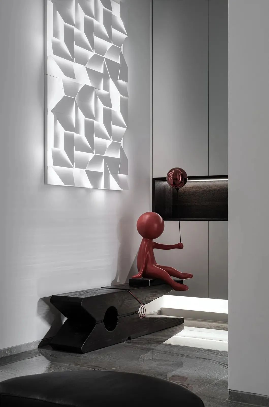 纯白复式叠墅设计-0