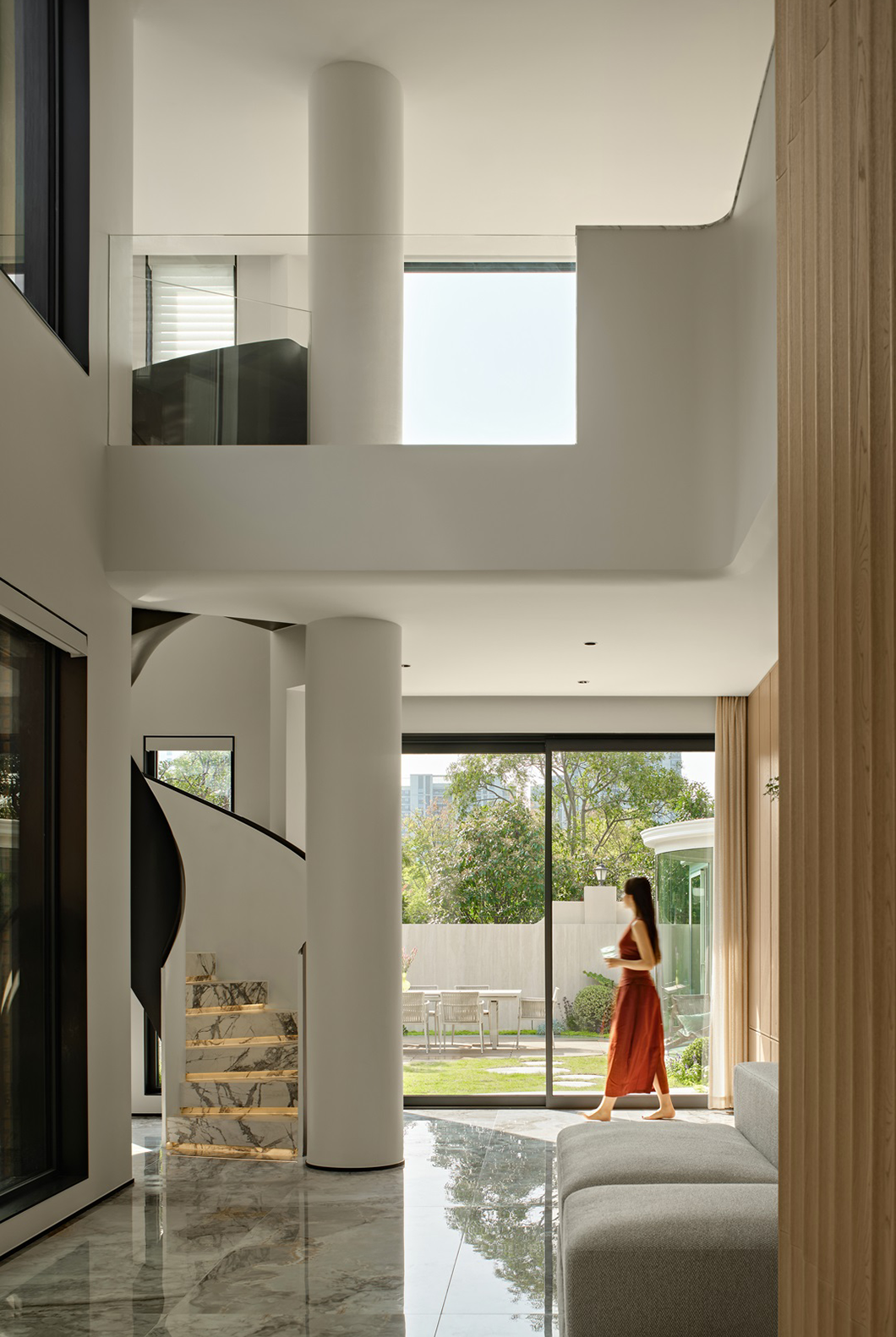 简约自然风充满幸福感的家丨中国苏州丨上邸设计-1