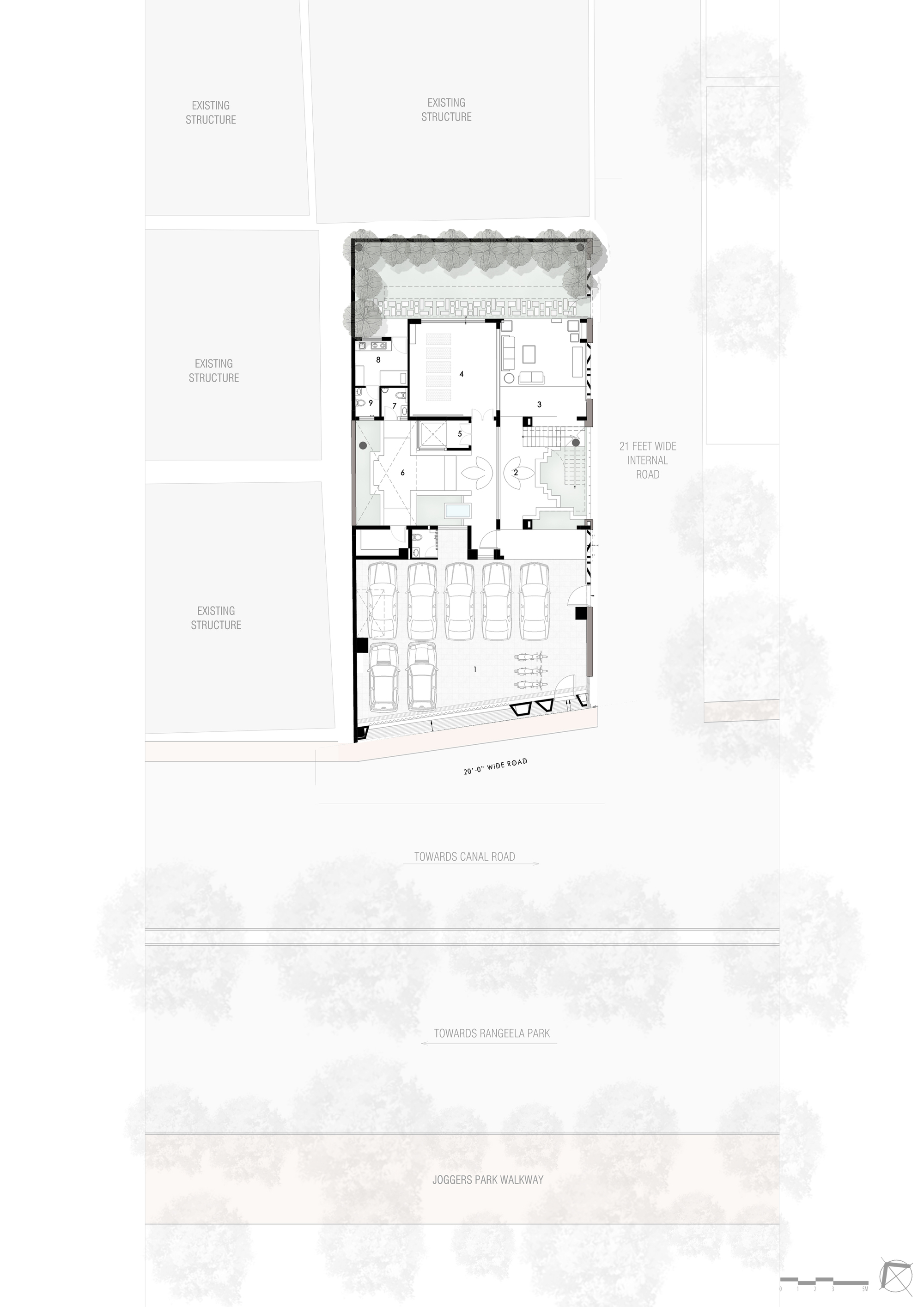 坎达尔普 互动之屋丨印度丨AANGAN Architects-18