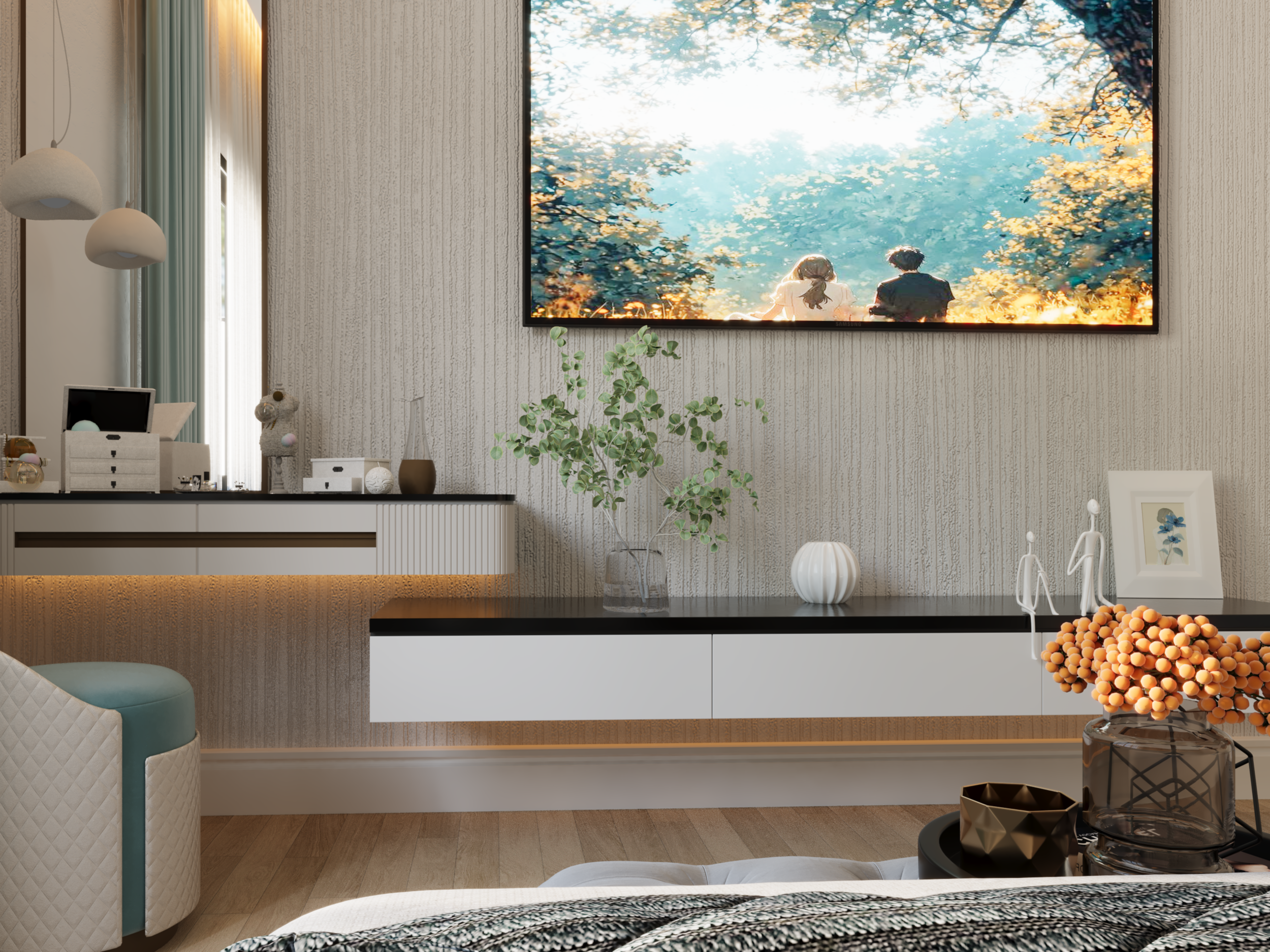 Master Bedroom Design | Simple and Beauty Space-9