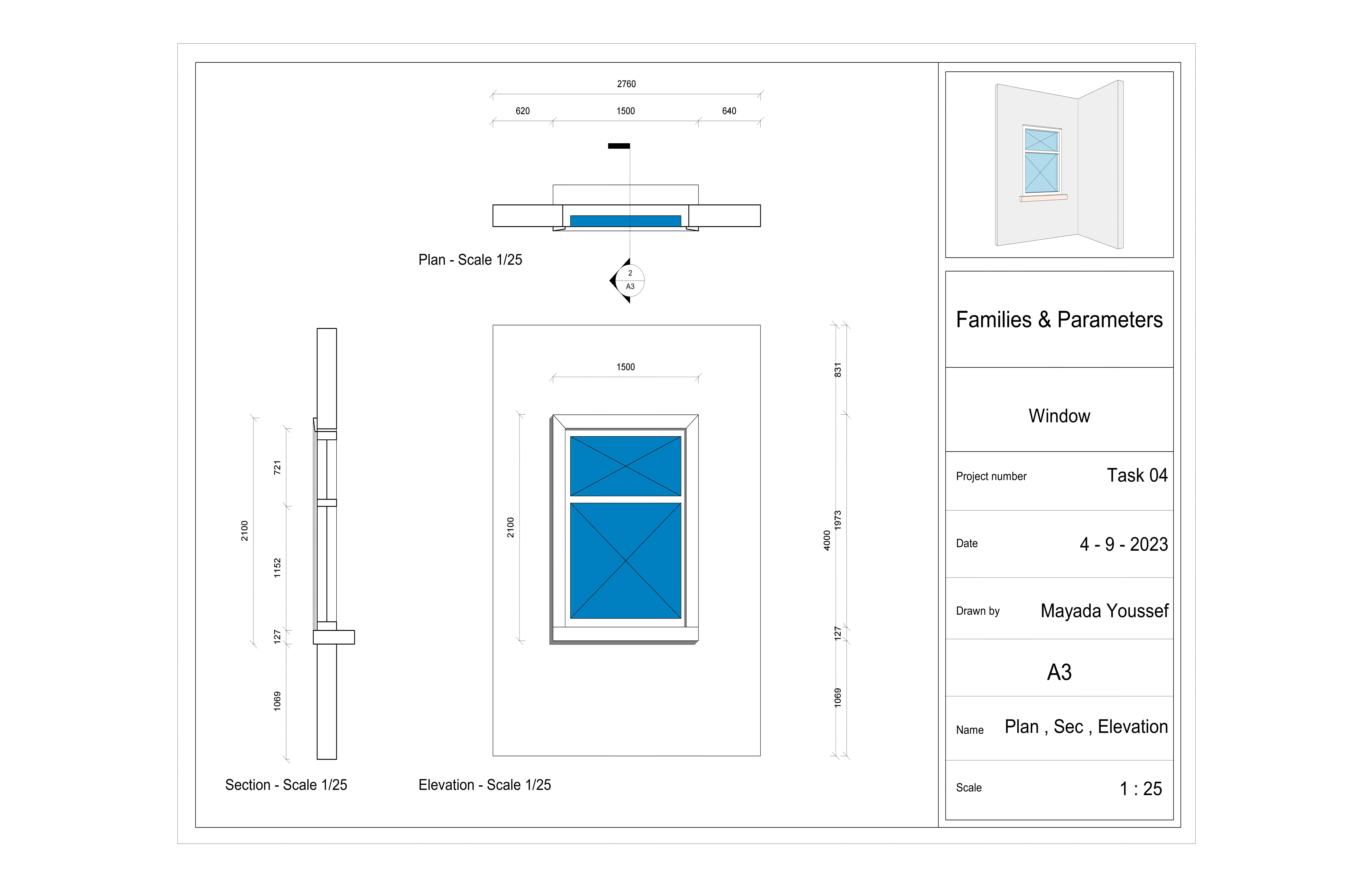 Revit 21 设计的块（族）-5