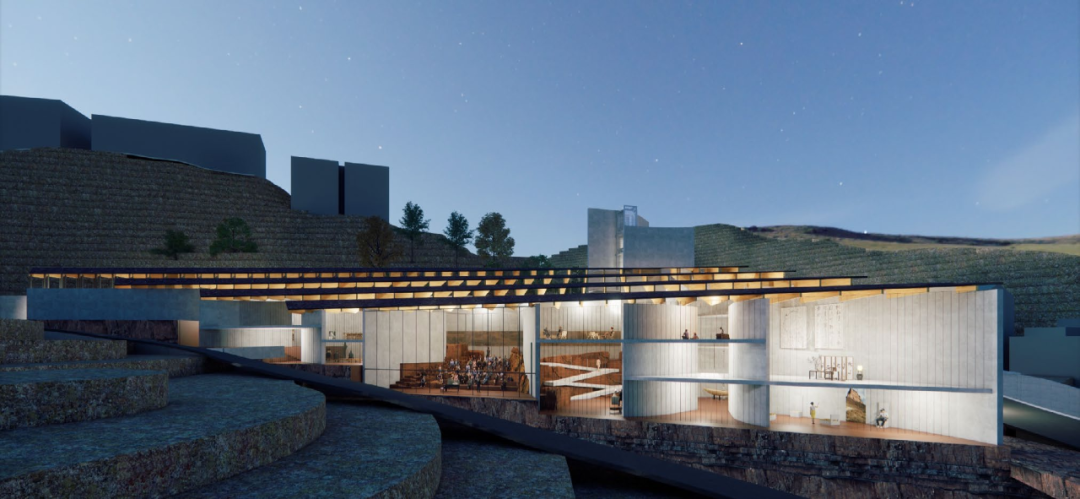 KA照明案例｜点亮嶂石岩-岩美术馆，共筑美学新地标！-47