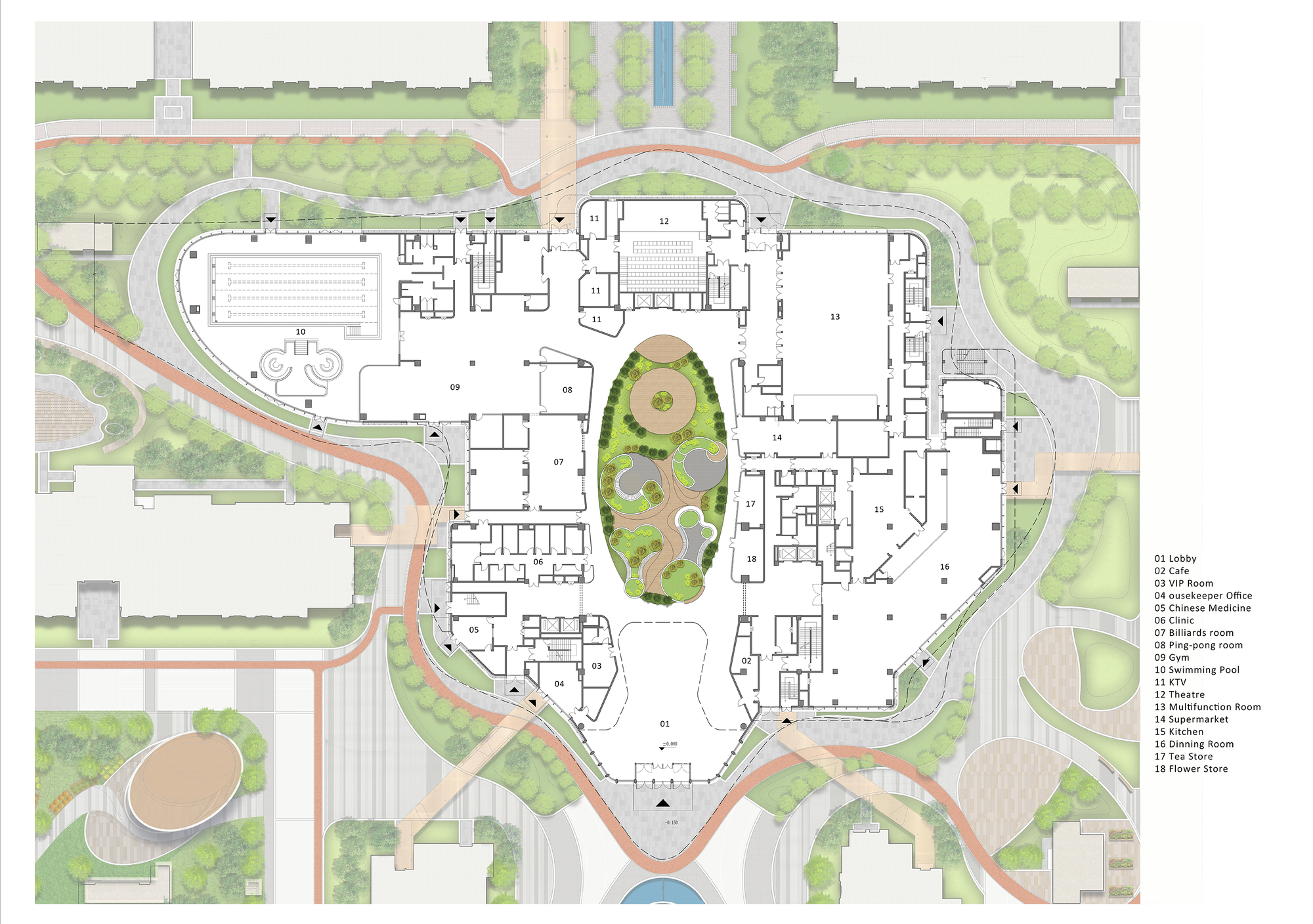 泰康社区燕园活动中心丨中国北京丨方纬建筑,三磊设计集团-49