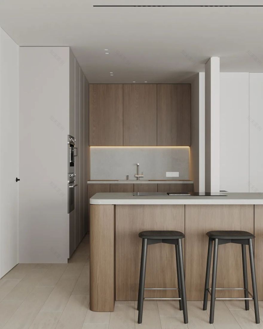 极简自然的 82㎡精致住宅丨Sofia Rubinskaya-8