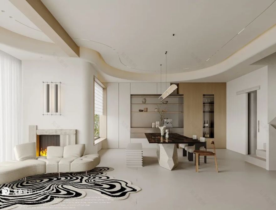 龙湖景璘府现代空间设计丨中国湖州-14
