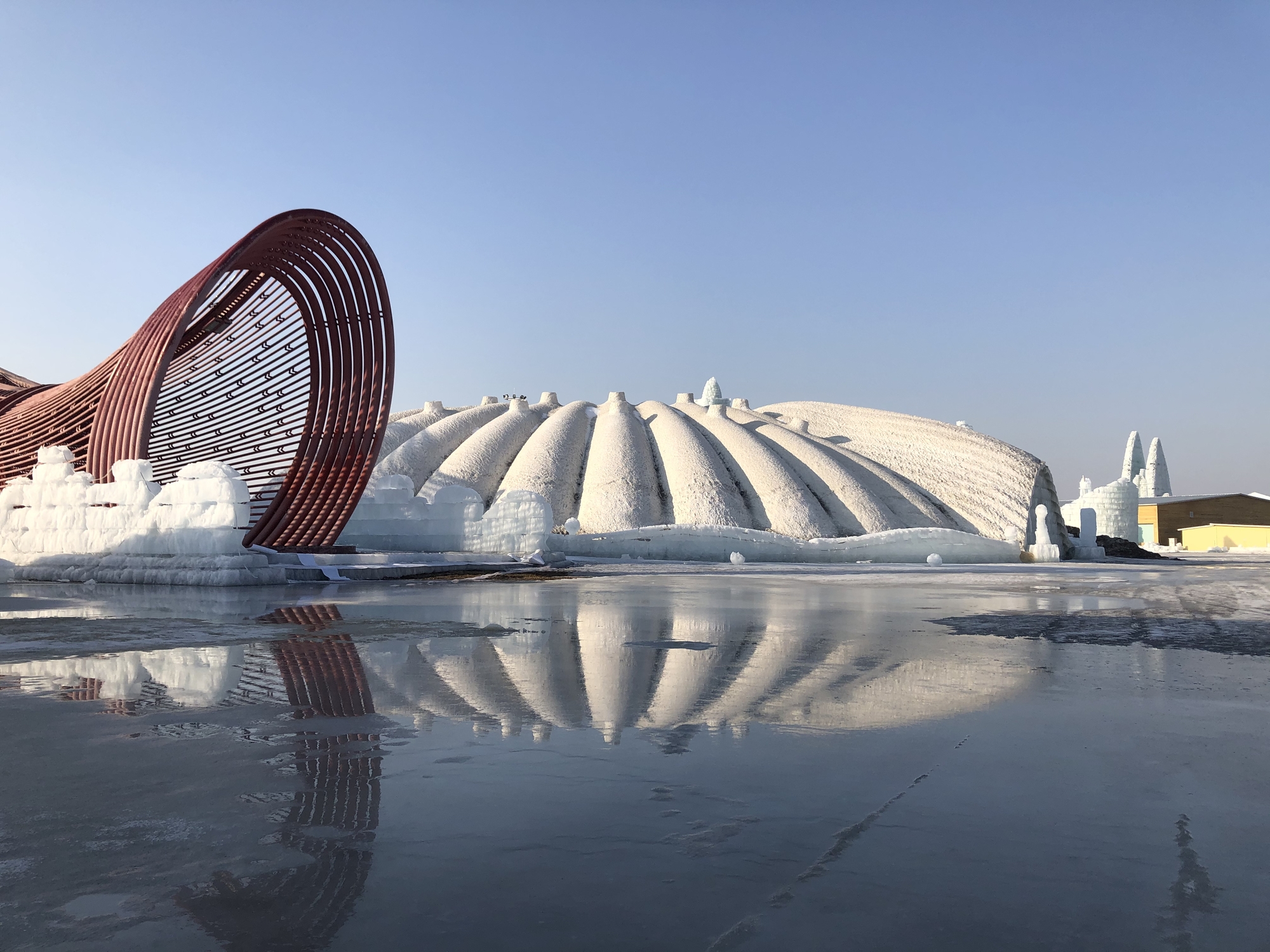 Ice Restaurant, The 21st ICE& SNOW WORLD / International Ice Snow Architecture Innovation Research Center + Architecture School, Harbin Institute of Technology-42