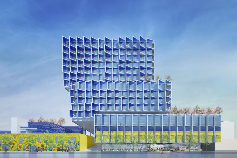 南加州花卉市场丨美国洛杉矶丨Brooks + Scarpa Architects-2