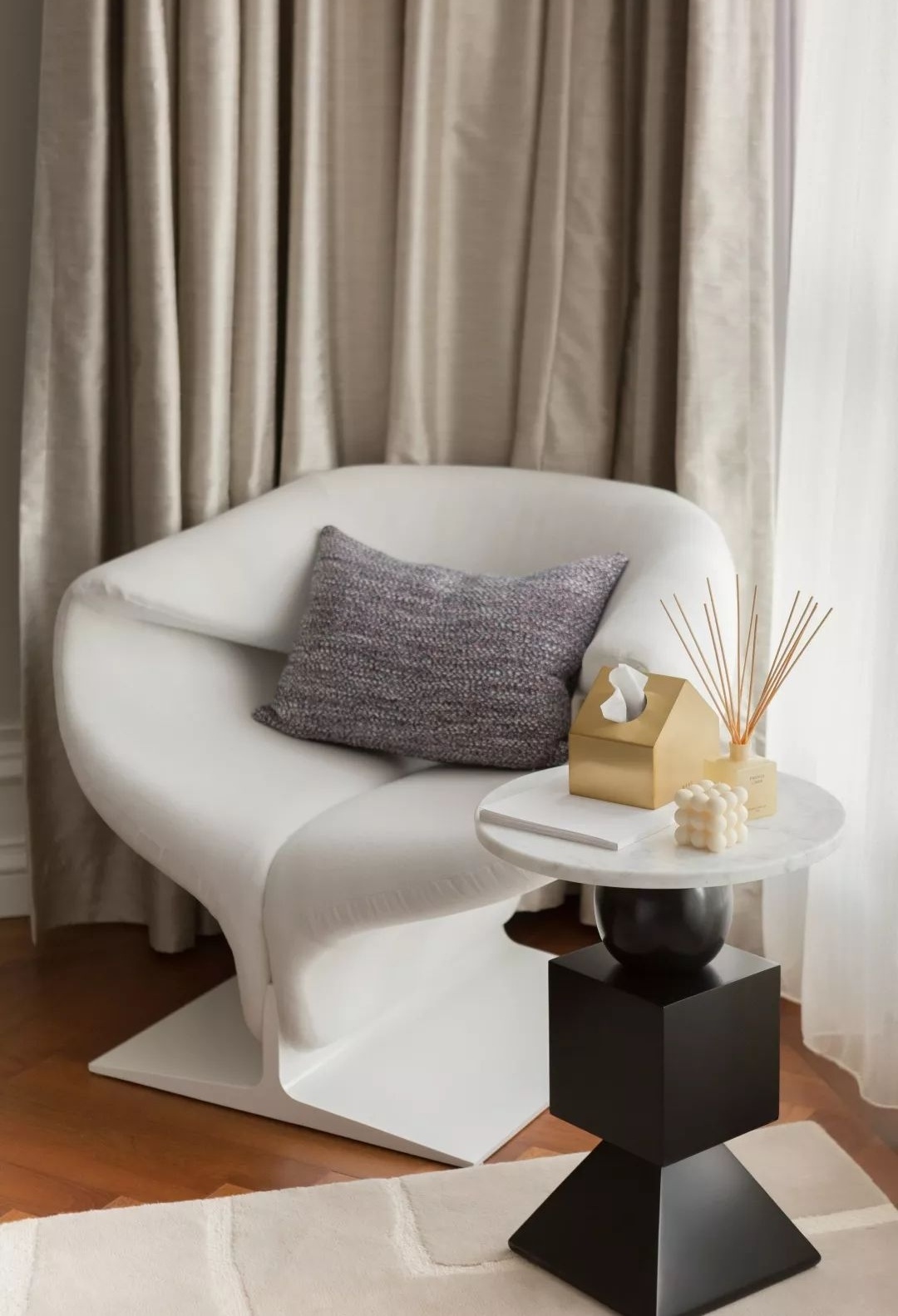 上海仁恒公园世纪大平层 · 现代法式优雅家居设计丨中国上海丨秀舍设计团队-61