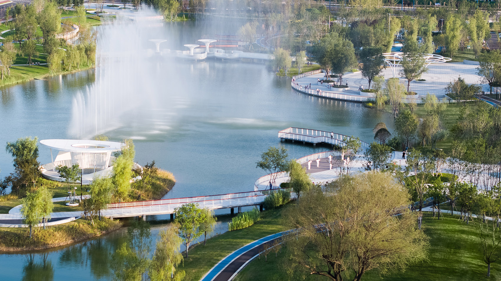 周口万达芙蓉湖生态城市公园丨中国周口丨林德设计-12