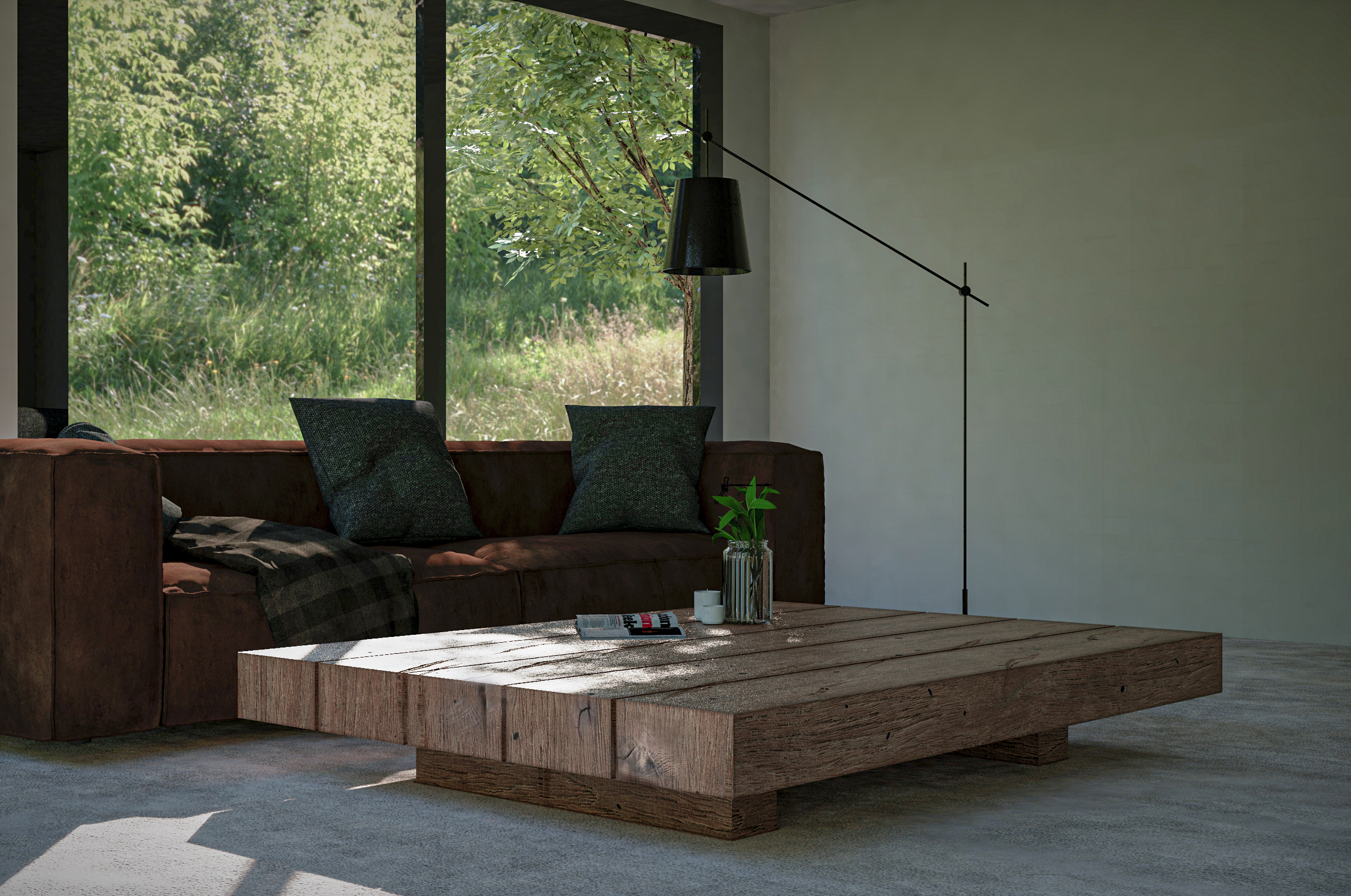 Modelado y renderizado de interiores-2