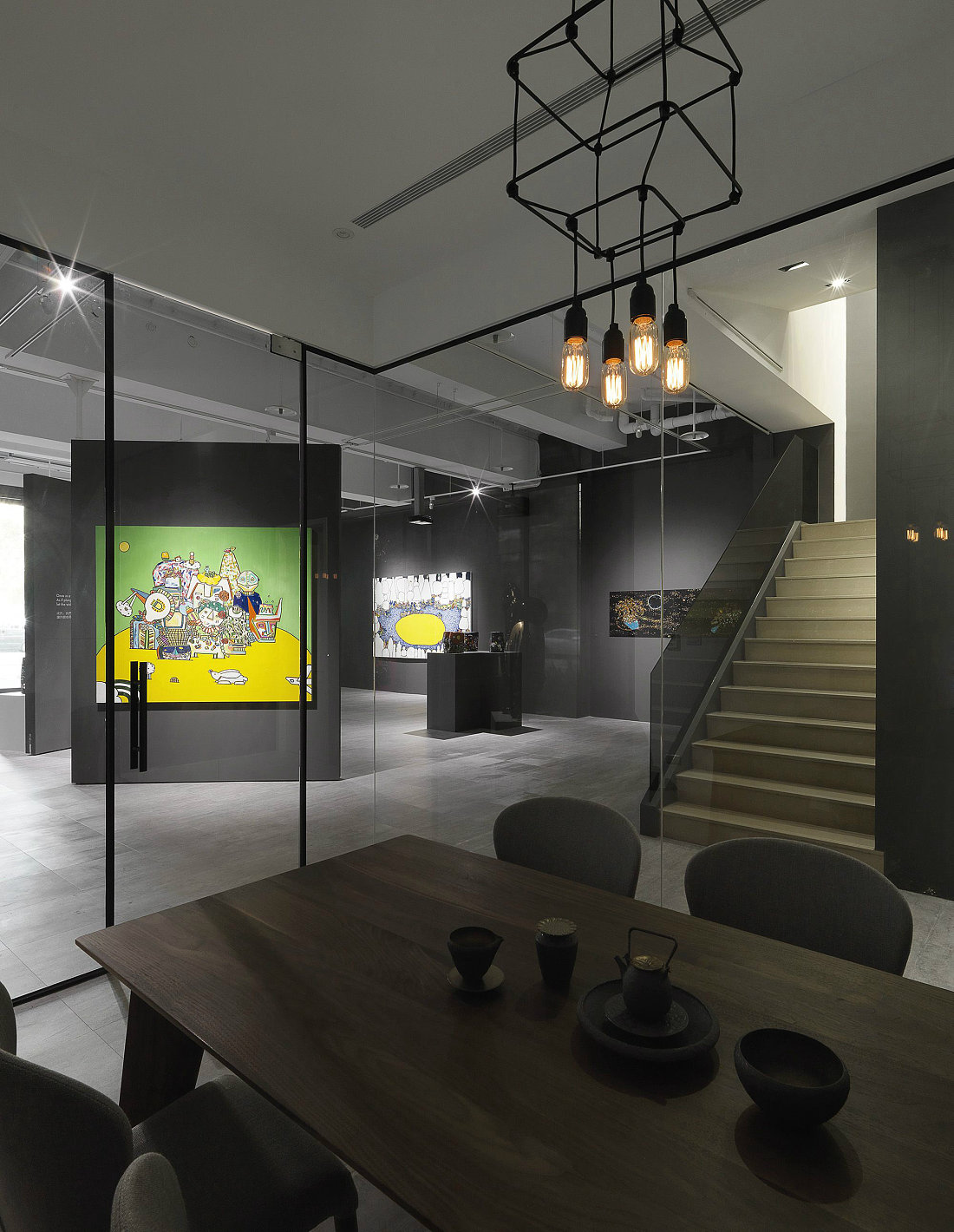 吕英菖原木金属展厅 | 现代空间的诗意解读-5