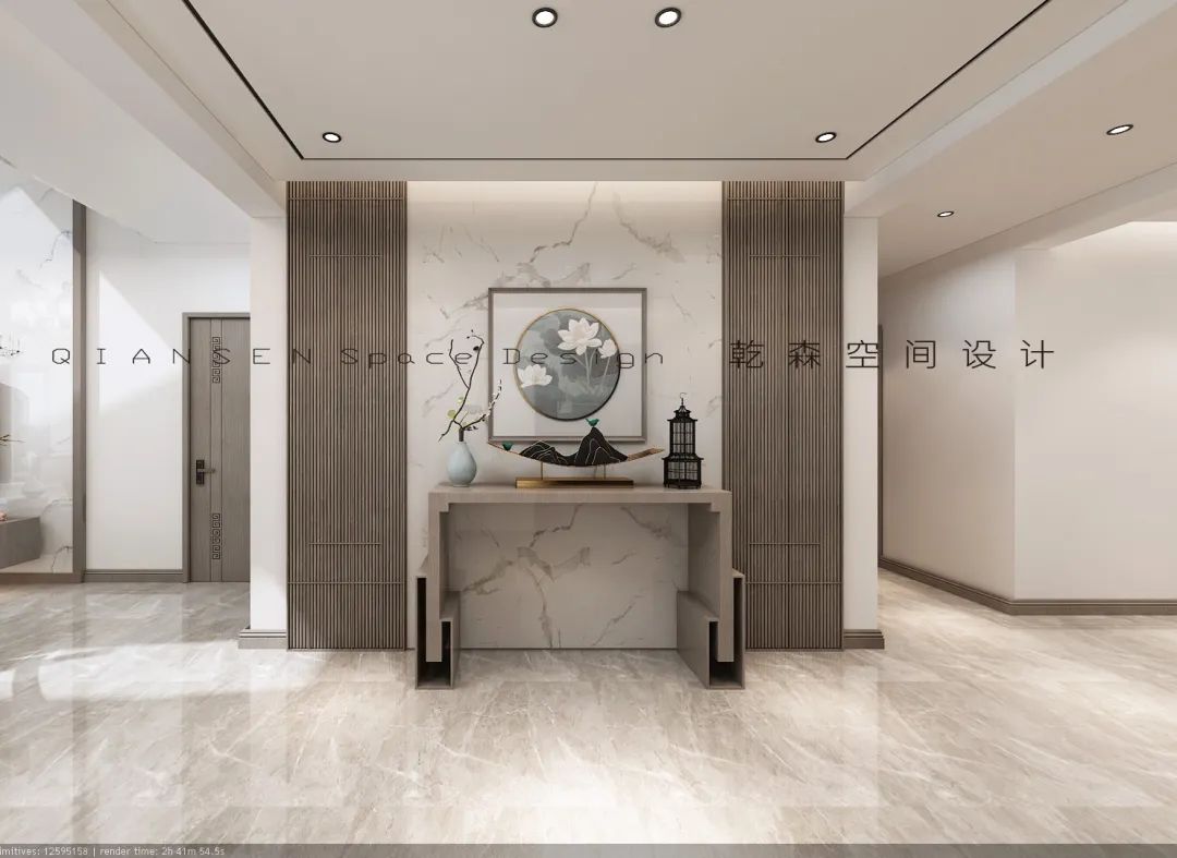 新中式雅趣•格调 | 富华公馆 200㎡复式楼设计-36