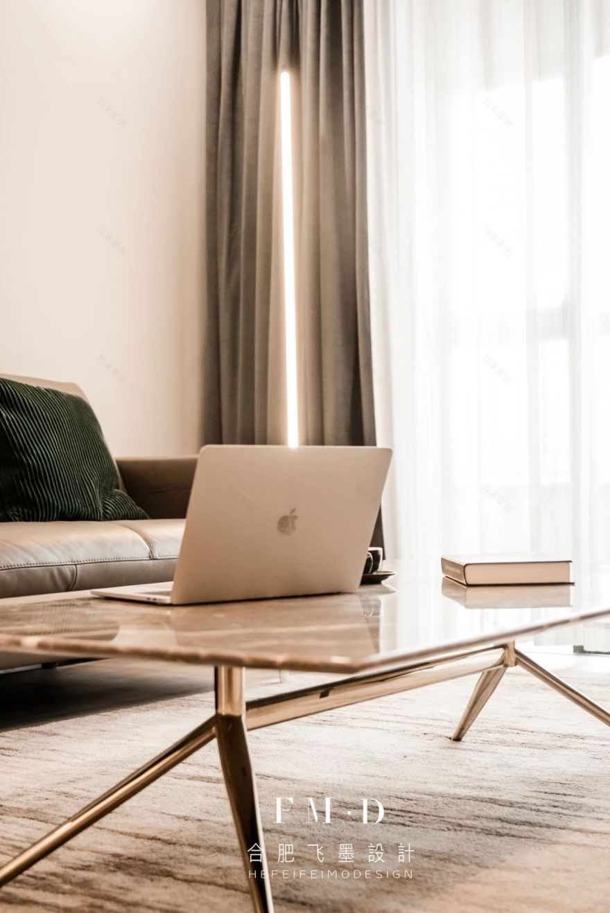 130㎡简约商务风家居,无主灯、中西厨、超级收纳...-32