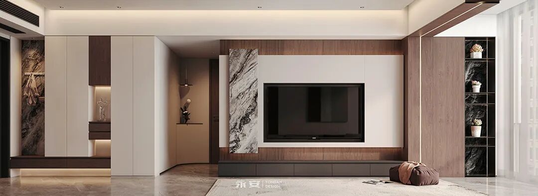 永安实景丨九曜公馆110m²【摩卡咖啡般的醇香空间】-53