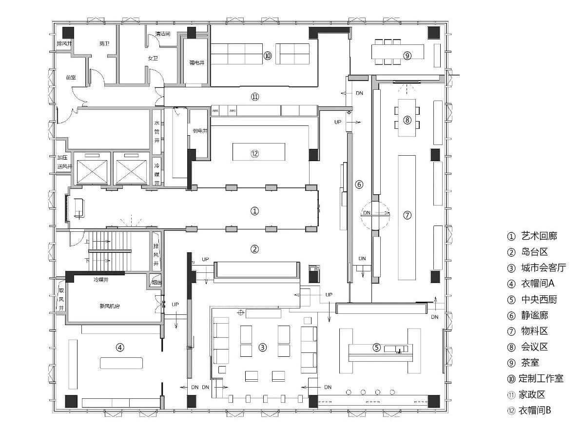 丹菲尼展厅丨中国成都丨香韵典故X JICHEN DESIGN-2