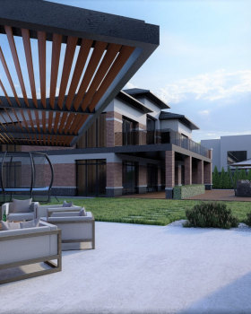 Ternopil附近的别墅花园景观设计项目丨Gardener