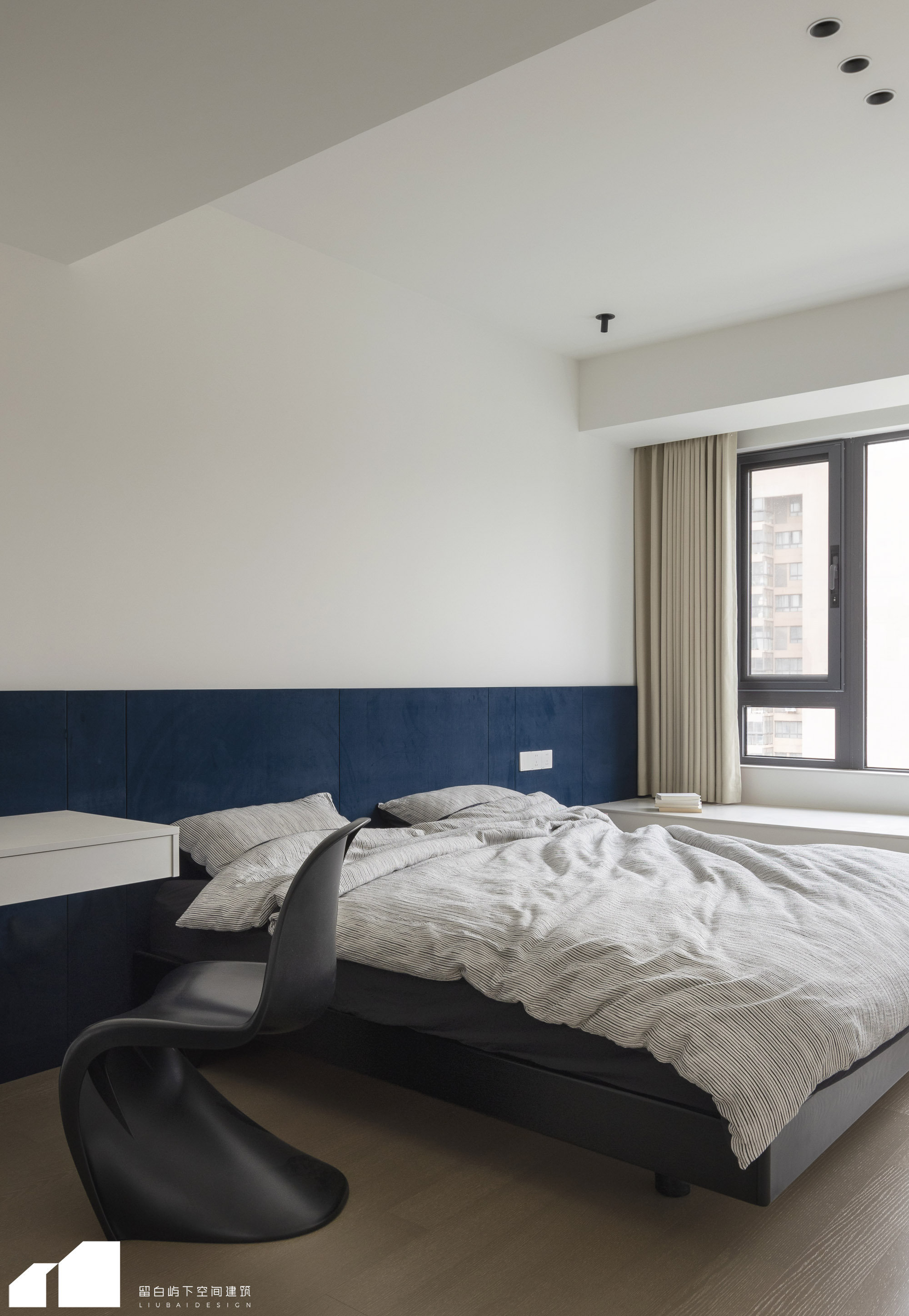 留白·私宅 ｜浔岚｜黑白灰的纯粹之美丨中国芜湖丨留白屿下空间建筑-30