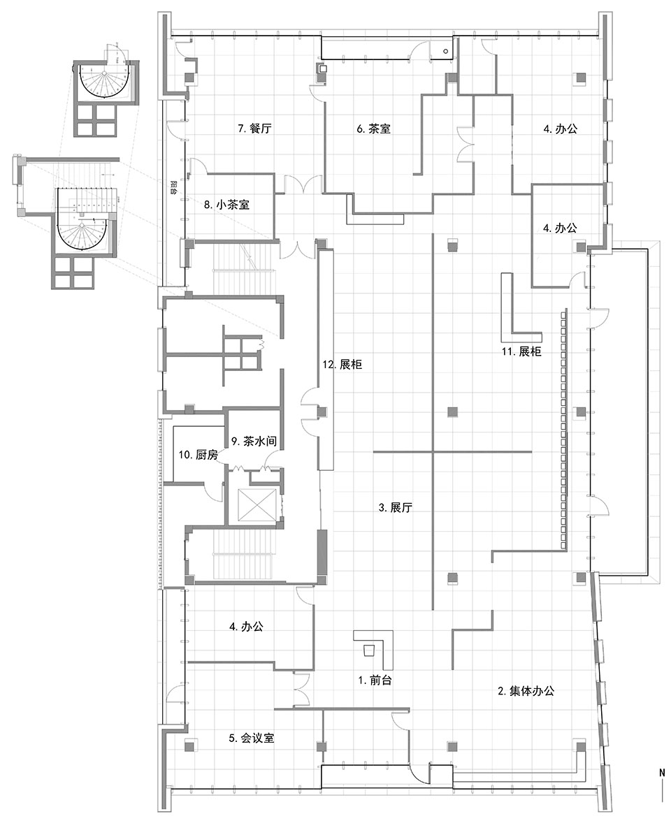 金字塔,拱券,十字与库布里克,润扬创新中心设计丨中国青岛丨单数设计 DANSU DESIGN-98