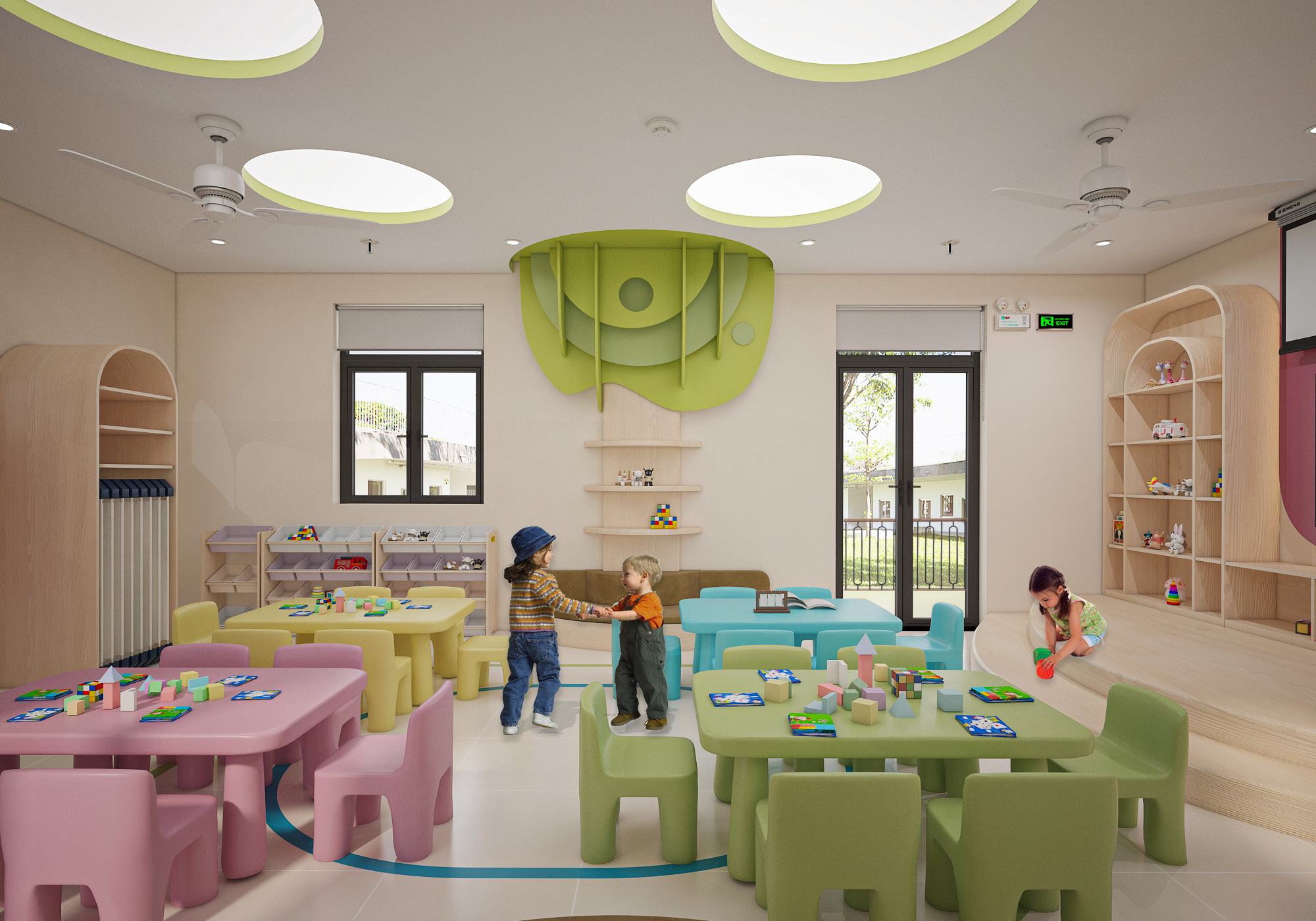 PRESCHOOL CLASS（幼儿园班级设计项目）丨越南丨CTY MERRY HOME-7