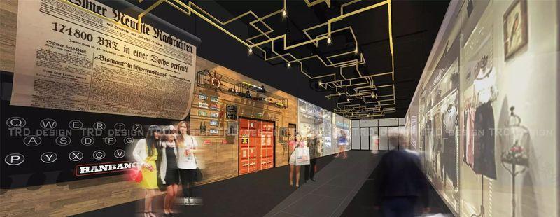 东莞汉邦66广场地下体验式购物场所设计-35