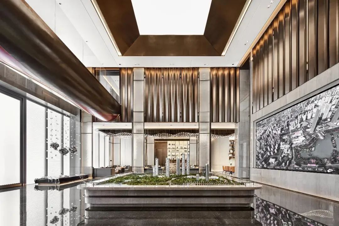 信达·时代央著·湖璟售楼中心 | 叶胤祥打造 900㎡都市谧静空间-8