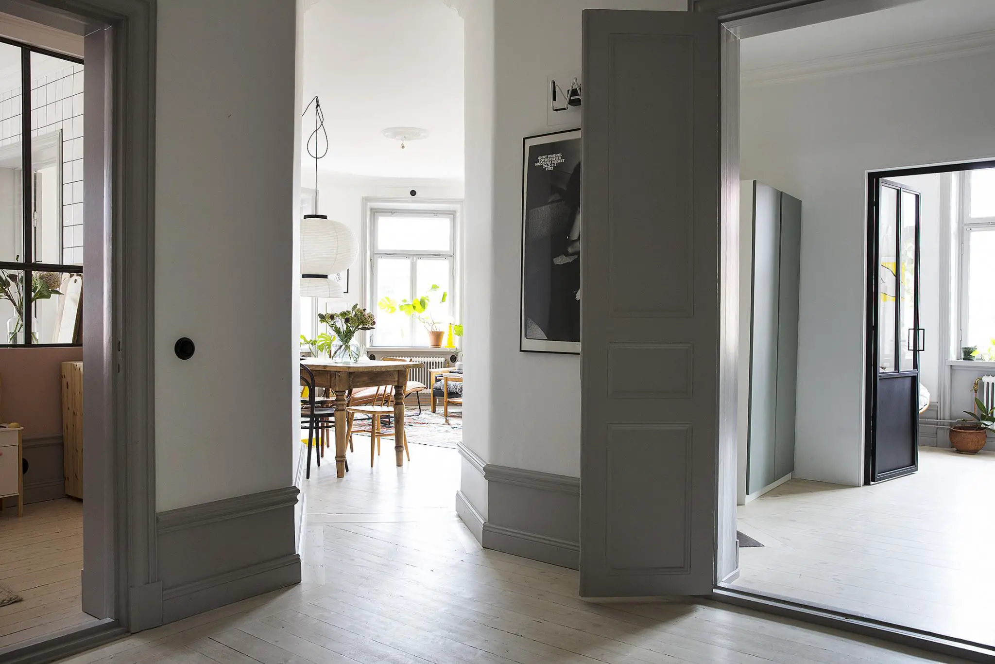 融合复古与现代的瑞典 Art Nouveau 公寓-14