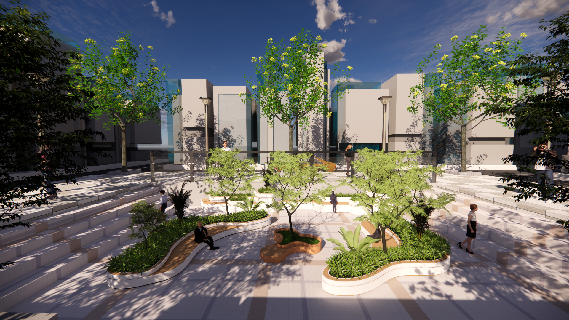 高与低的碰撞——广场公园-6