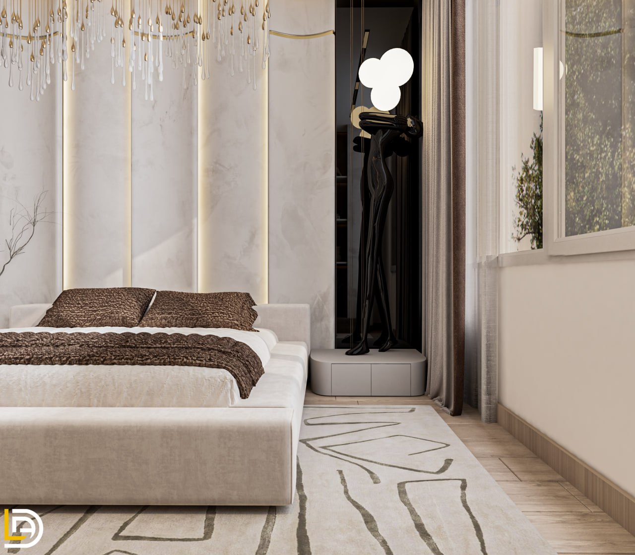 LUXRY MASTER BEDROOM-4