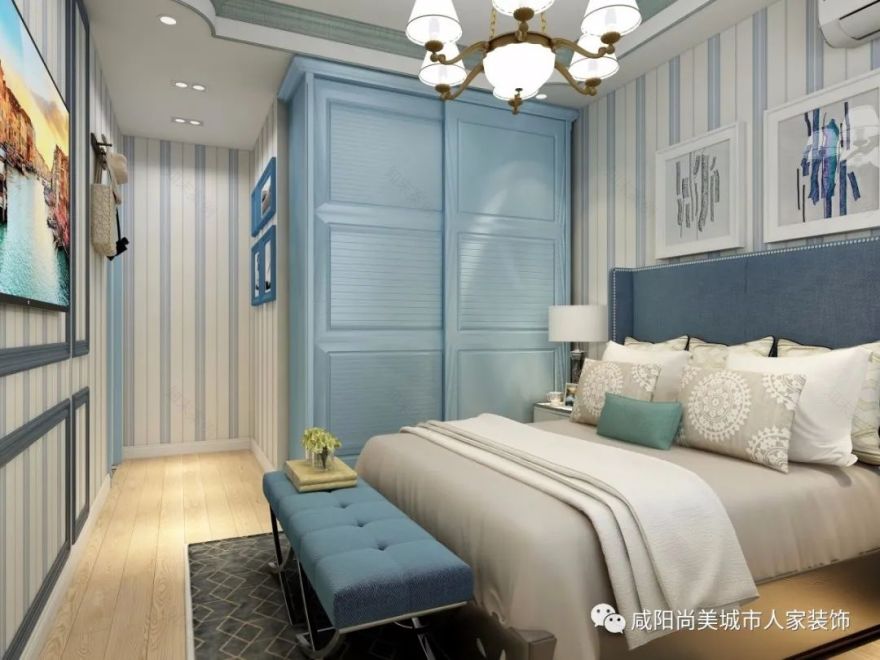 浪漫地中海风格,自然纯美的家居设计-14