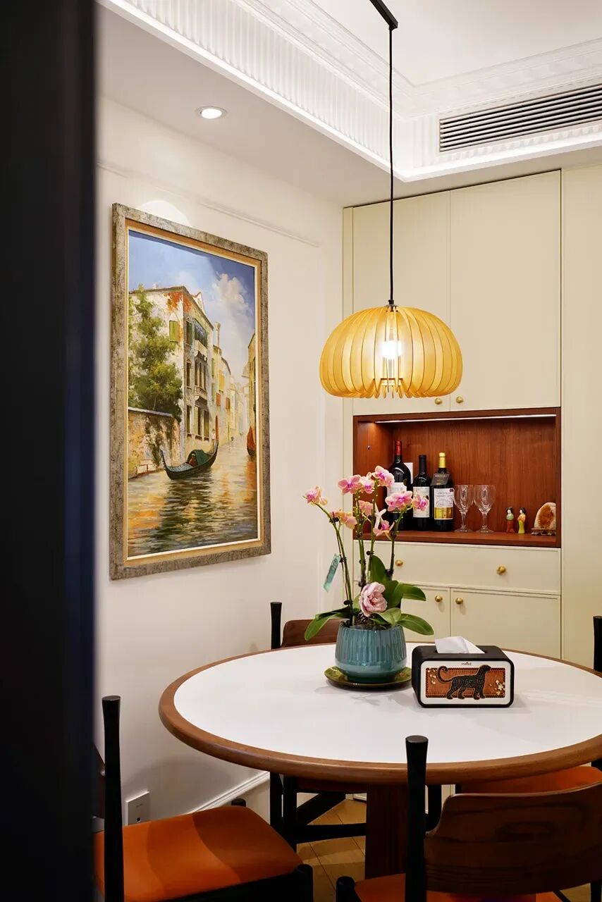 112㎡混搭风：美式与中式的完美邂逅，14万装出奢华与实用-30